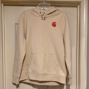 Carhartt Women's Beige Hoodie Sweater